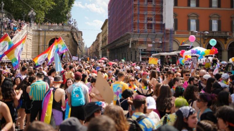 Bologna Pride. Ph. lecontemporanee.it