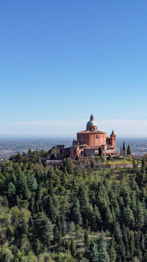 Santurario di San Luca dai colli bolognesi ©Wildlab