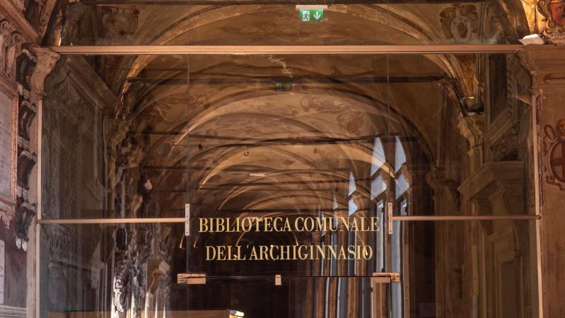 Biblioteca Comunale dell'Archiginnasio - Ingresso - ph.Stefano Laddomada