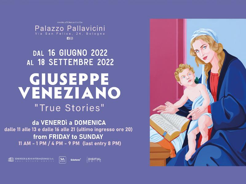 Poster True Stories, Veneziano, Palazzo Pallavicini