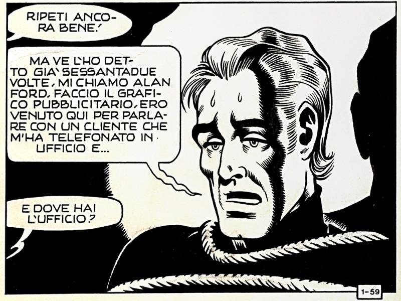 1. ALAN FORD Vignetta dal n.1, Magnus, Palazzo Fava, Bologna