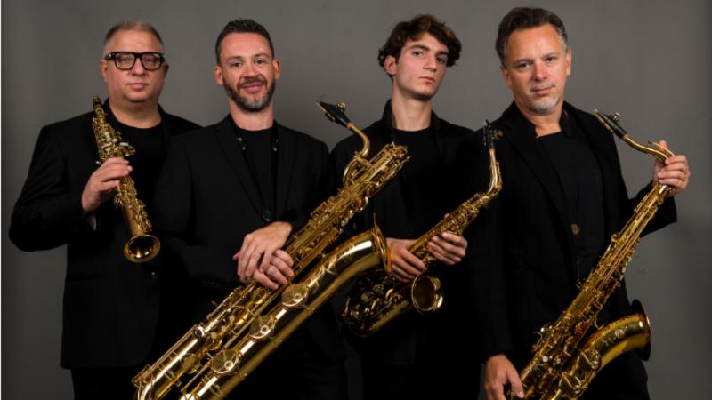 Classica Balotta: “Vissi d’arte” with the Saxofollia Quartet