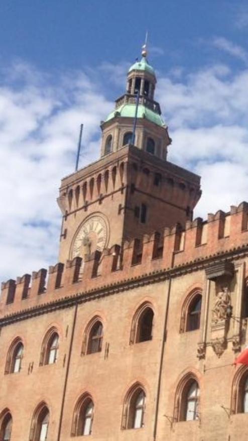 Torre dell'Orologio, Palazzo d'Accursio, Bologna