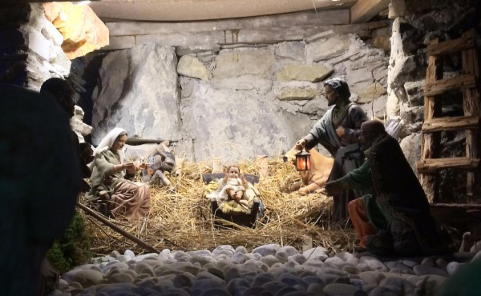 The Nativity Scene in Porretta Terme