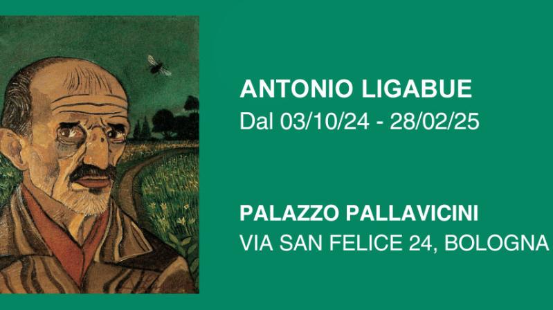 Locandina di Antonio Ligabue a Palazzo Pallavicini