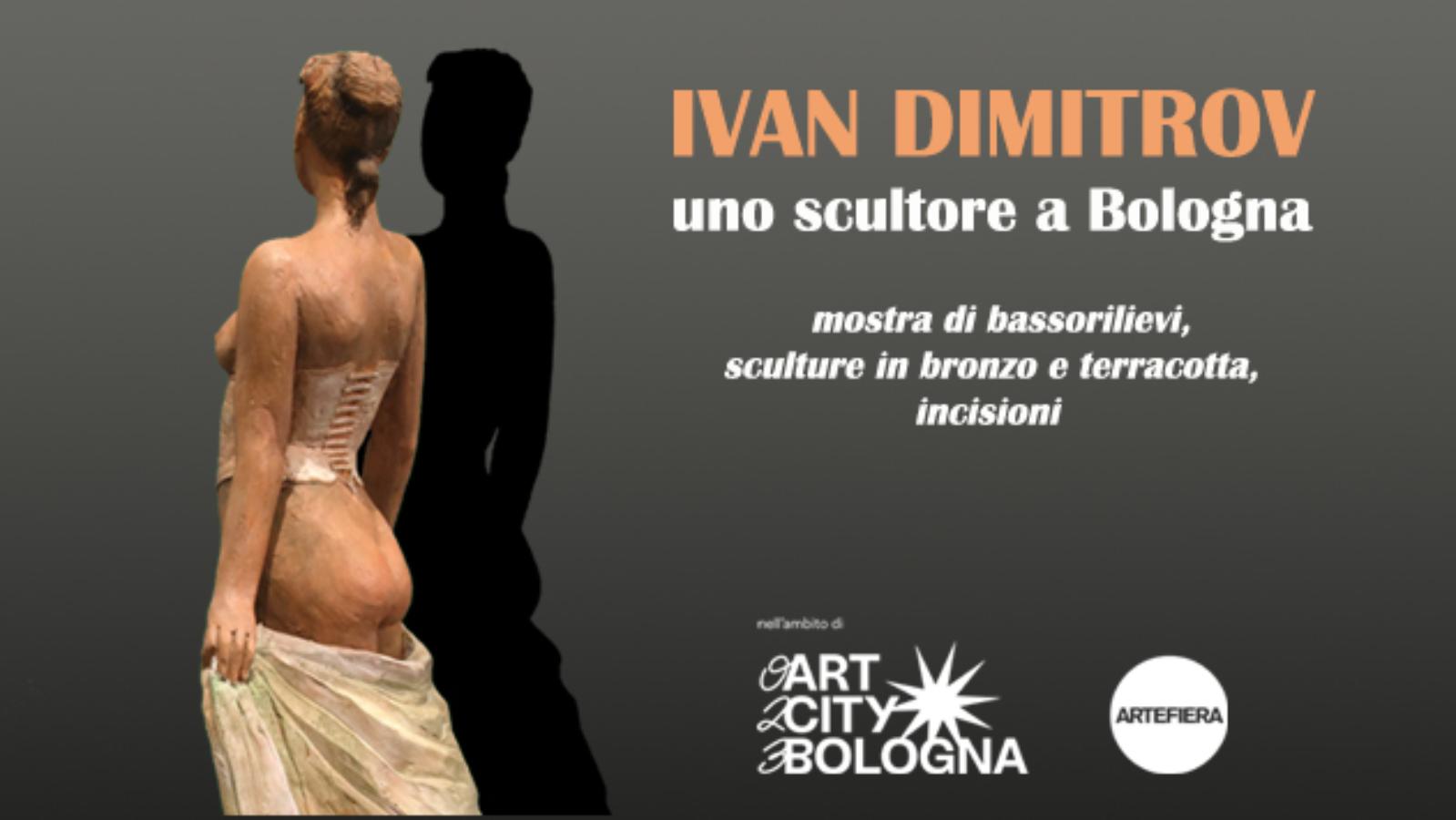 Locandina Ivan Dimitrov uno scultore a Bologna