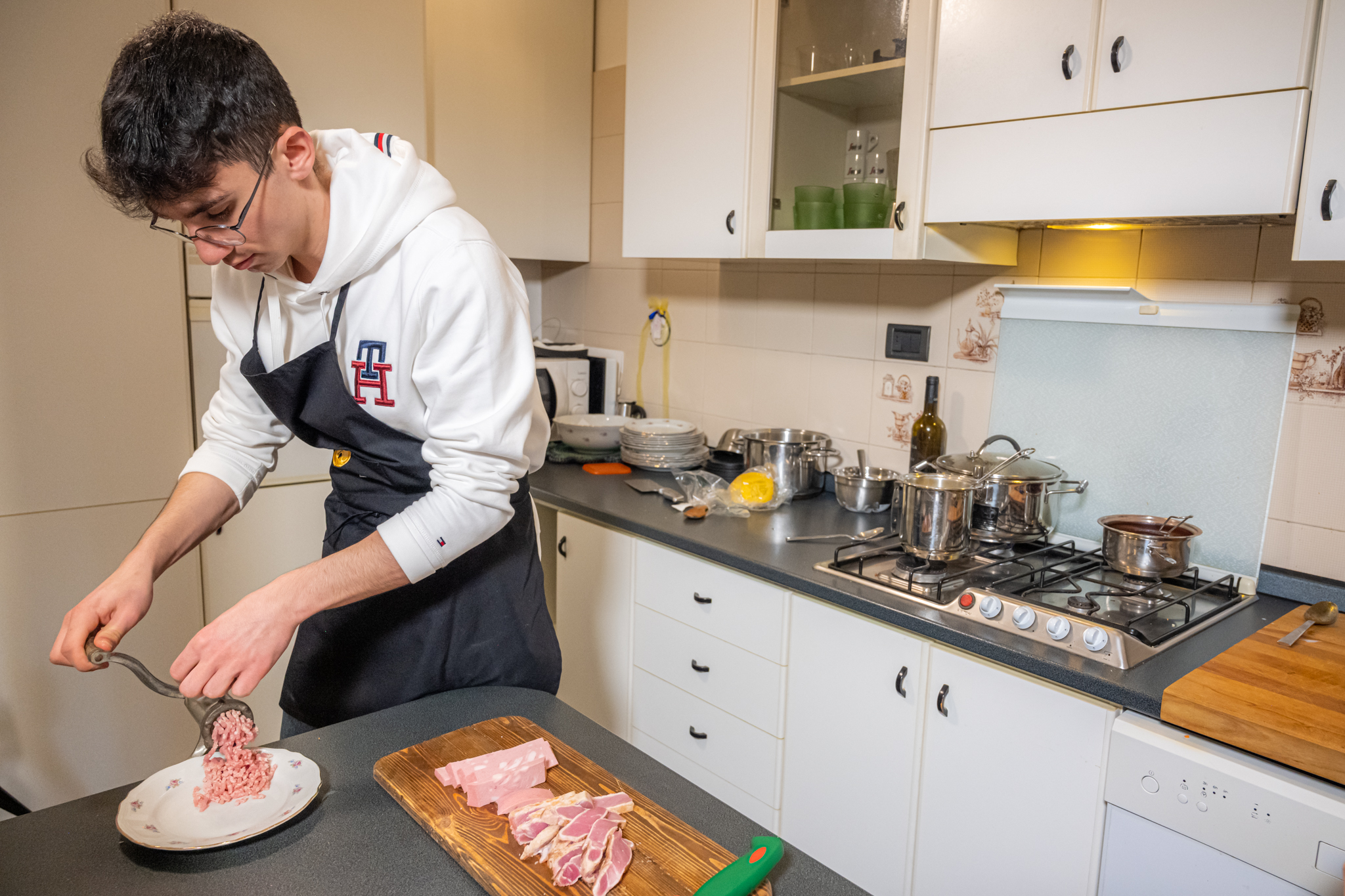 Lucia Antonelli, scuola di cucina
