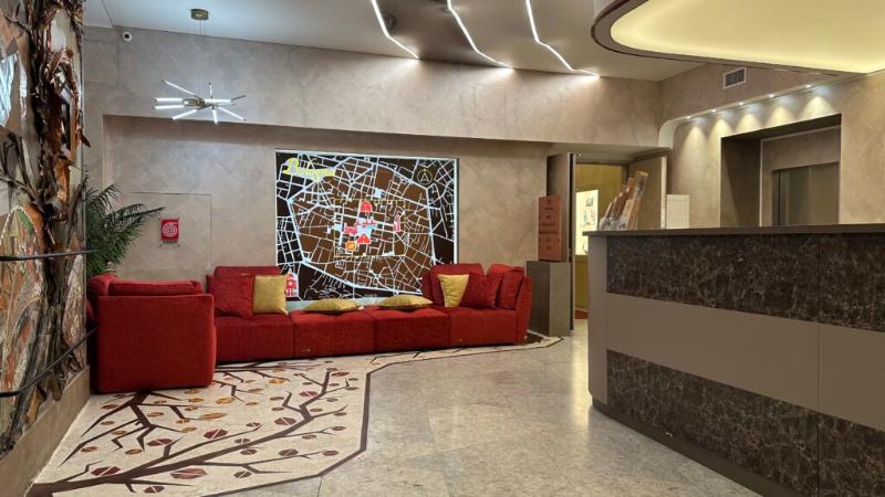 Reception, Hotel Roma, Bologna Reception, Hotel Roma, Bologna
