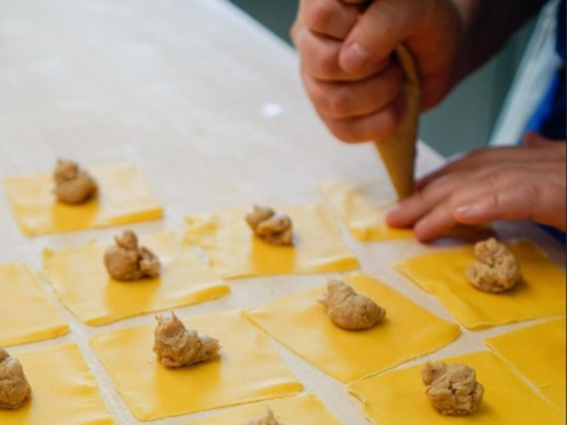 Iacobucci, Tortelli ripieni, via IG @ristoranteiacobucci