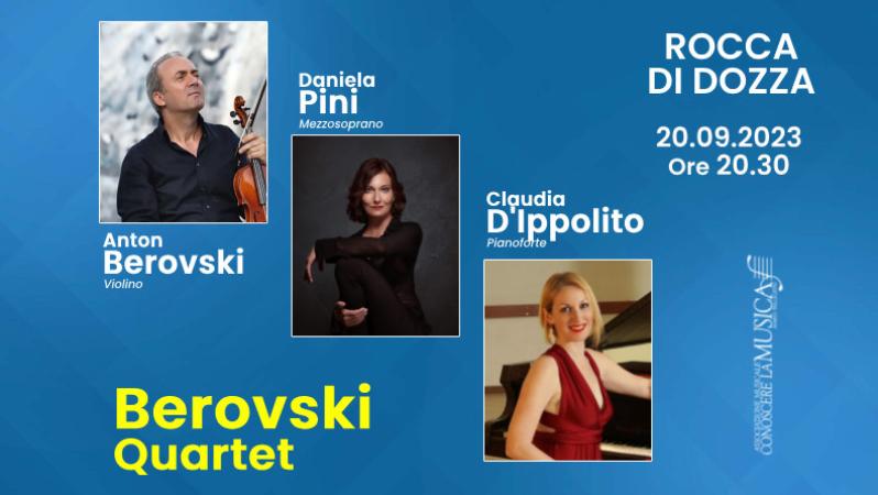 Berovski Quartet - Daniela Pini - Claudia D’Ippolito Berovski Quartet - Daniela Pini - Claudia D’Ippolito