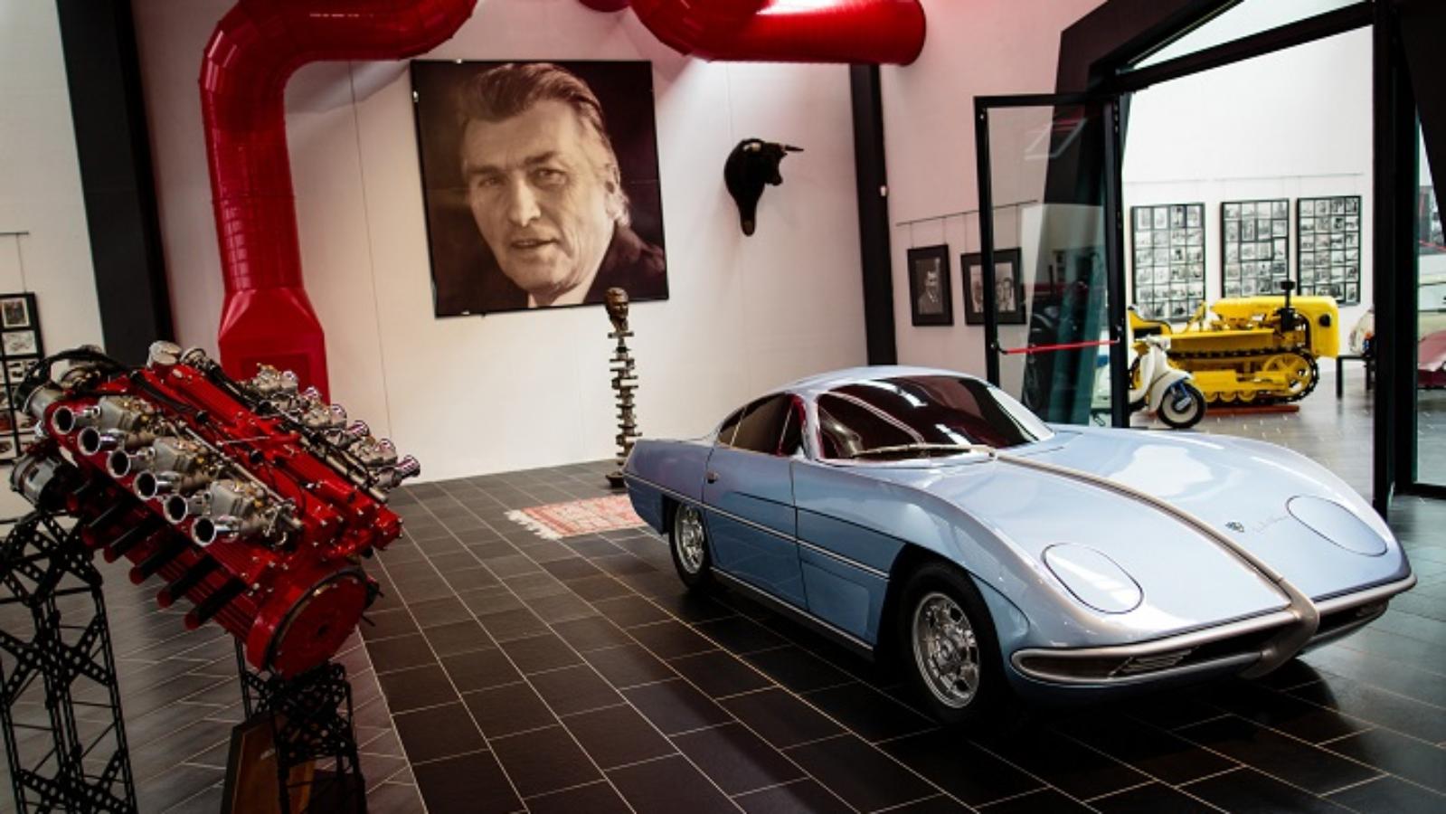 Interno Museo Ferruccio Lamborghini