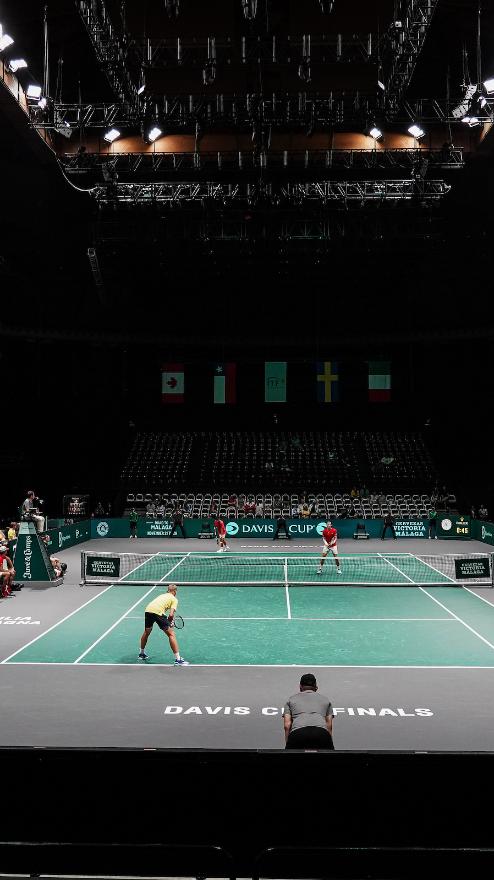 Incontro di Coppa Davis a Bologna, 2023 - ph. FITP