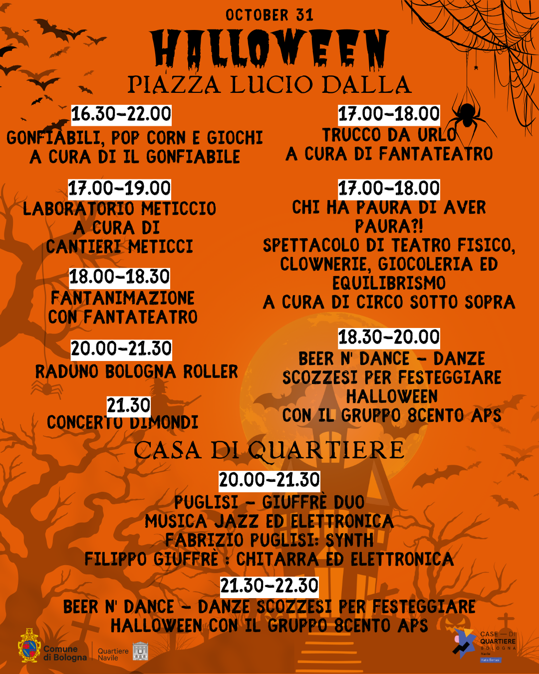Halloween in Piazza Lucio Dalla