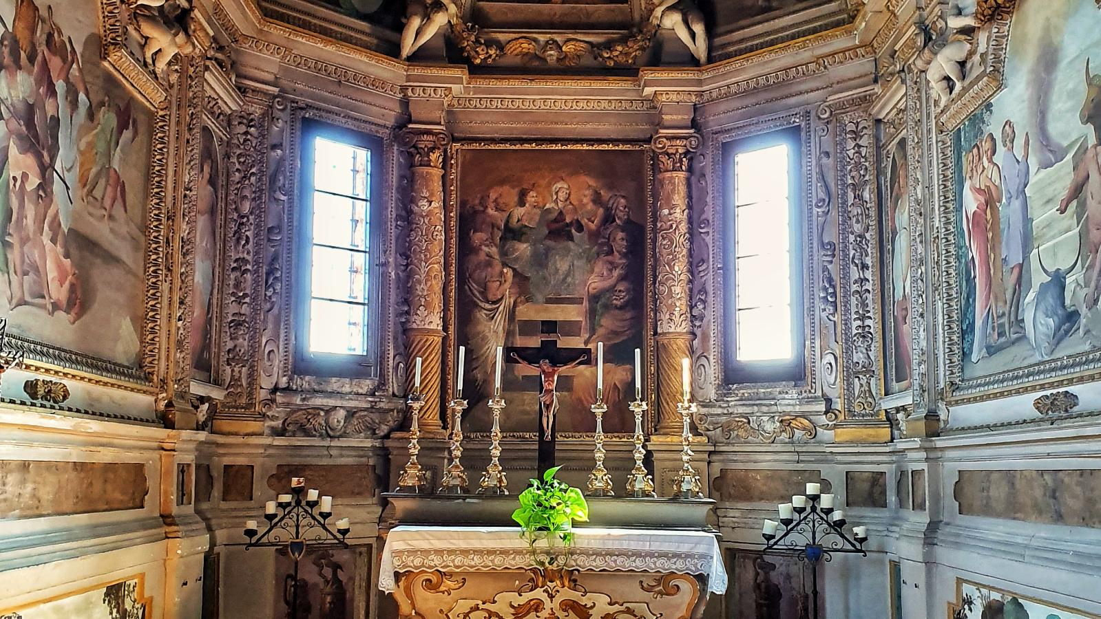 San Michele in Bosco, interno cappella. Photo: Irmo Roberto Pradelli