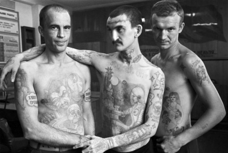 Sergei Vasiliev - Russian Criminal Tattoo
