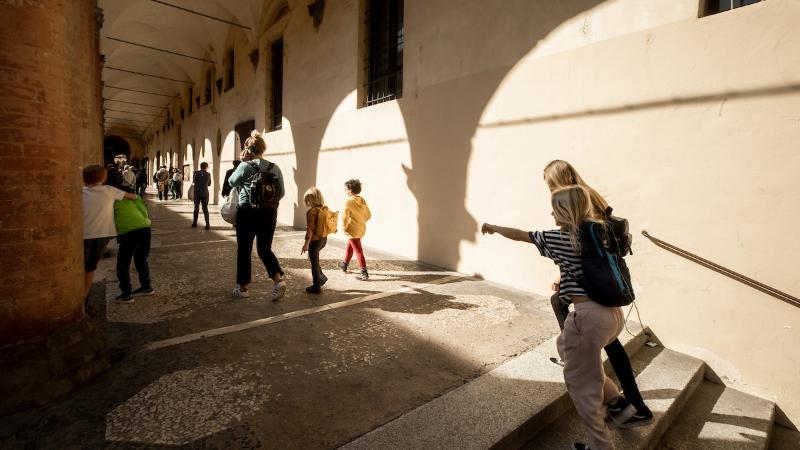 One day in Bologna with your children