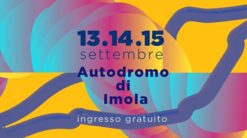 Poster evento all'autodromo di Imola