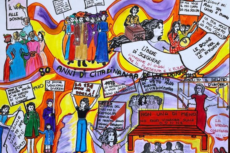 Donne al centro della storia da cittadine Donne al centro della storia da cittadine