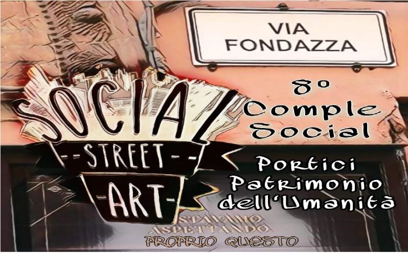 Social Street Art_8th birthday of Via Fondazza Social Street