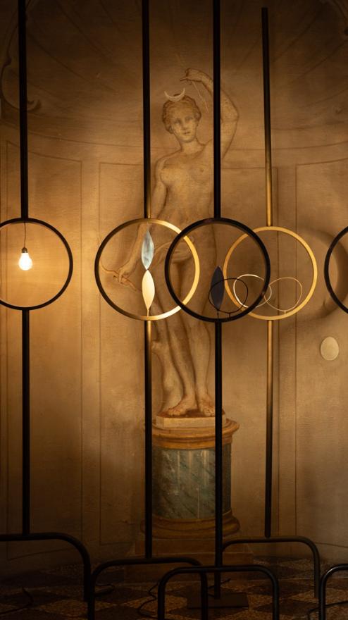 Sala espositiva di Palazzo Virgola - Foto FAI fondo ambiente italiano